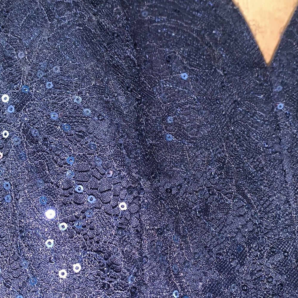 Short Formal Blue Dress - Picture 10 of 10